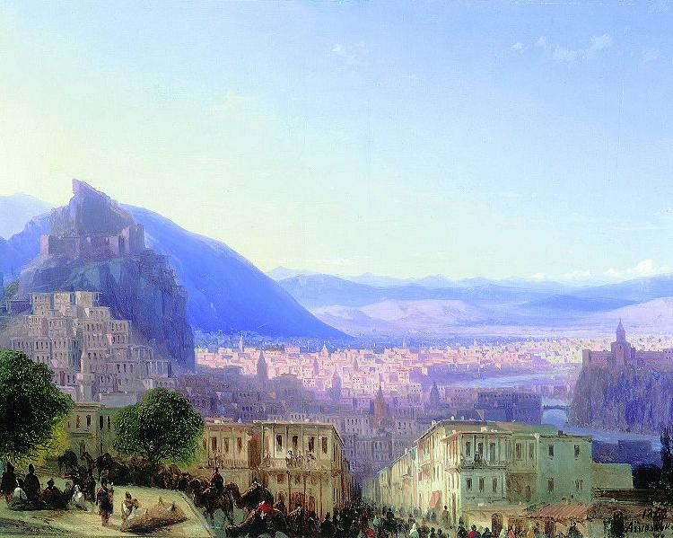 Ivan Aivazovsky Tiflis France oil painting art